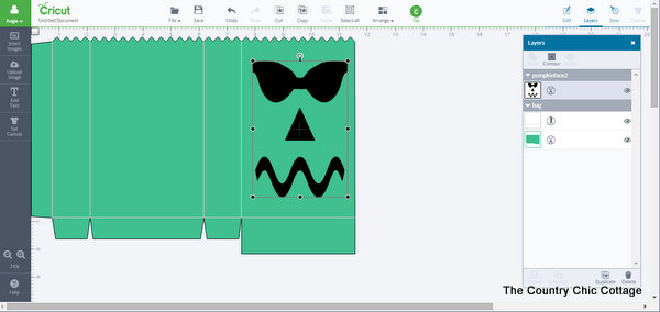 cricut halloween pattern