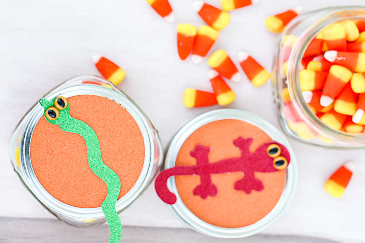 halloween tops for mason jars