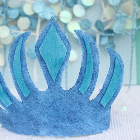 How to Make an Elsa Crown from the Movie Frozen -- make this in just minutes!