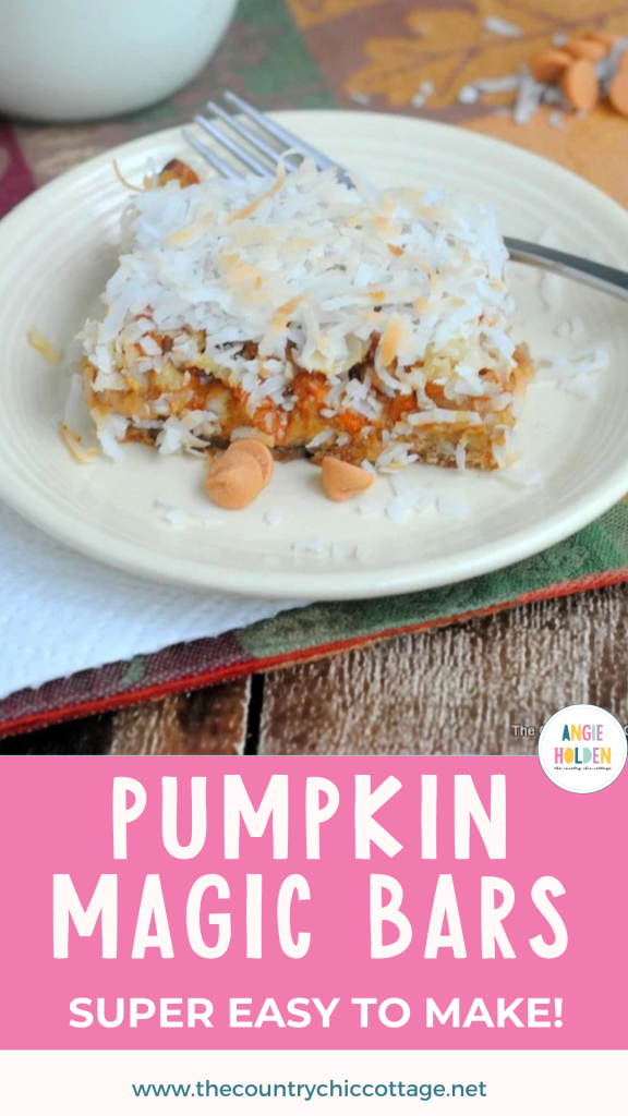 pumpkin magic bars