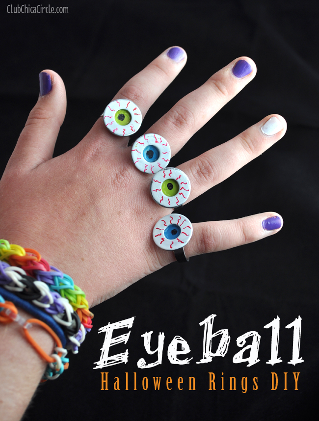 eyeball rings party favors