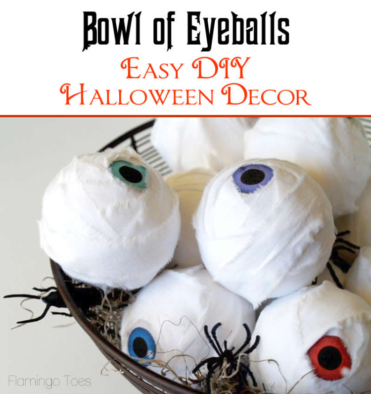 eyeball halloween decor