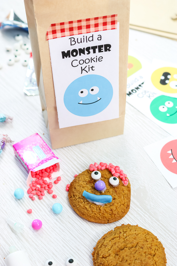 fun monster cookie kit for halloween