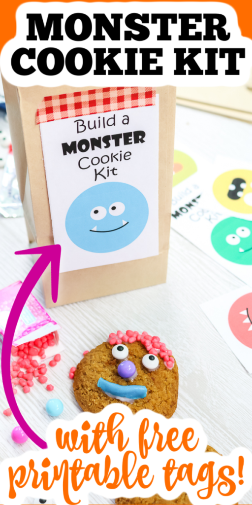 Ne manquez pas ce kit de biscuits monstre et les autres imprimables d'Halloween dans cet article! Vous allez adorer tous ces cadeaux pour l'automne! #halloween #monsters #cookiekit #printable #freeprintable