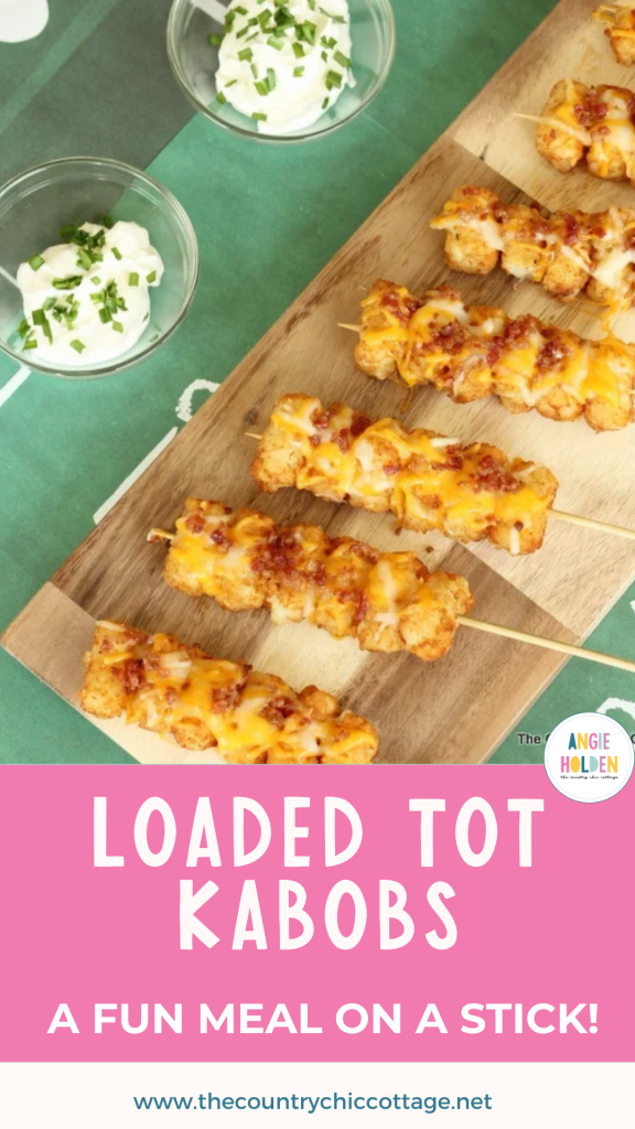 loaded tot kabob