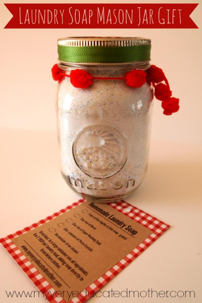 Mason Jar Gifts -- over 25 great ideas for gifts in jars! Get tons of inspiration and give handmade this holiday season!