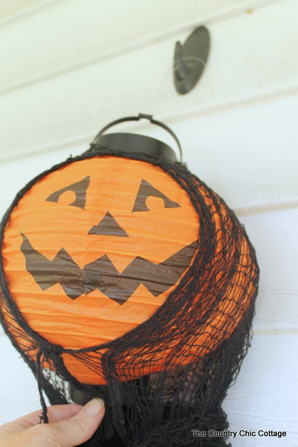 pumpkin hanging lantern