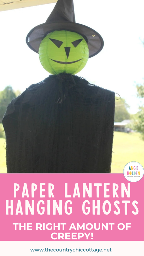 paper lantern hanging ghosts