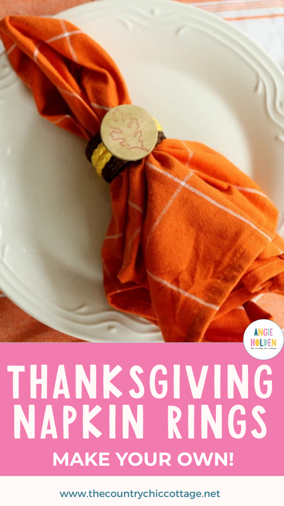 Thanksgiving napkin rings