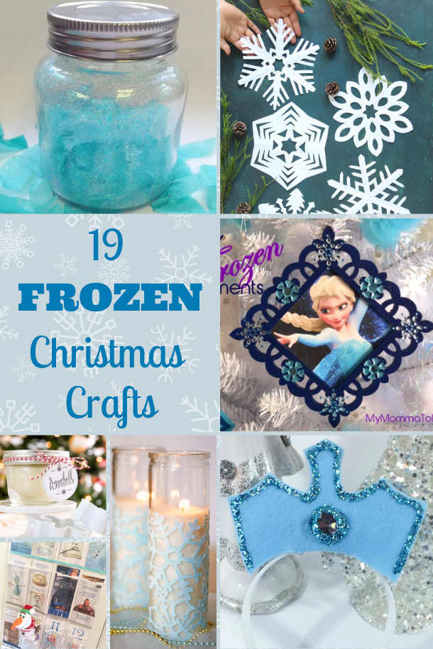 19 Frozen Christmas Crafts