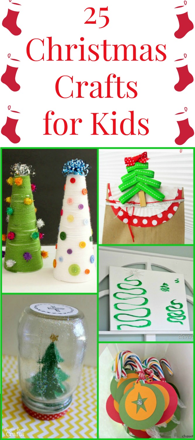 Christmas Crafts for Kids (over 25 ideas!) - Angie Holden The Country ...