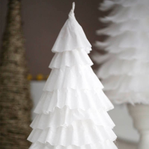 DIY $1 coffee filter trees by The Inspiration Board