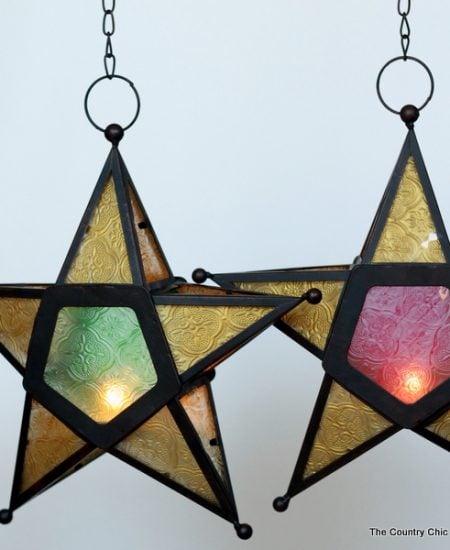 Christmas painted lanterns -- make these gorgeous lanterns inspired by the Philippine Christmas lantern tradition.