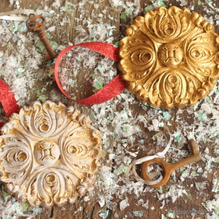 Found Object Ornaments -- grab any gorgeous objects from your home or the thrift store and turn them into ornaments in minutes!