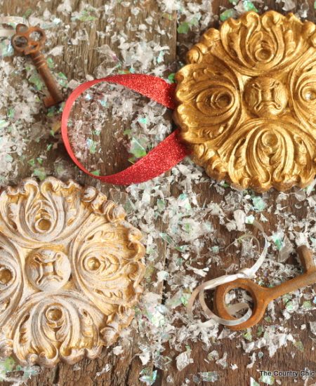 Found Object Ornaments -- grab any gorgeous objects from your home or the thrift store and turn them into ornaments in minutes!