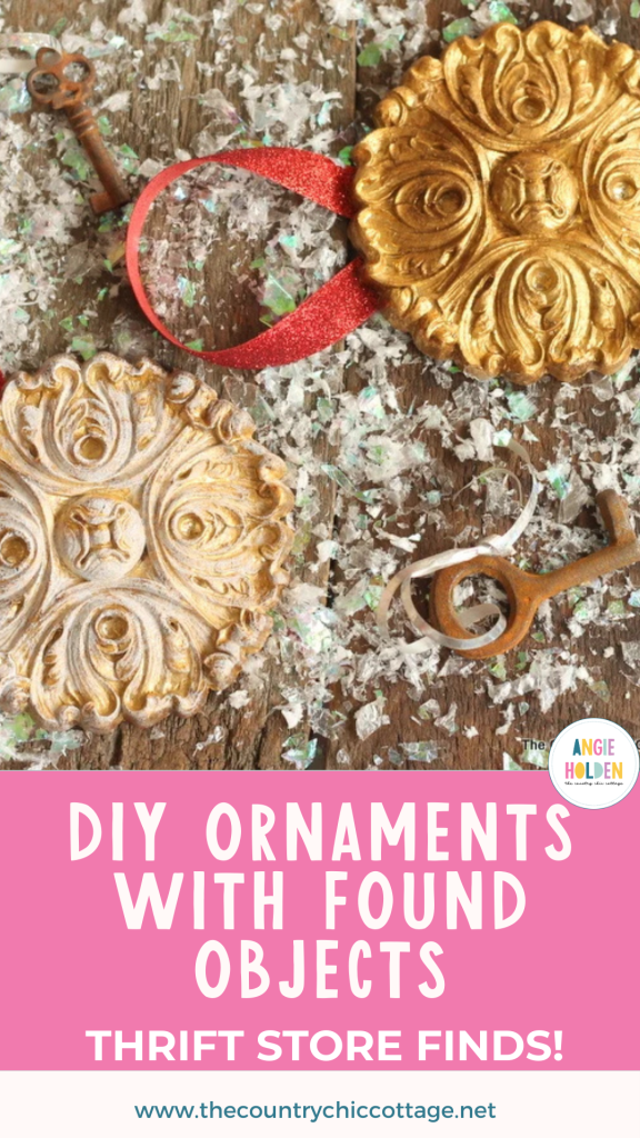 ornaments with found objects