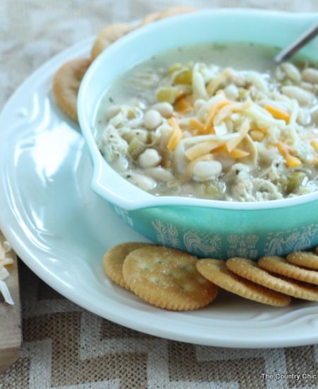 White Chicken Chili Recipe -- Try this great white chili recipe for your family!