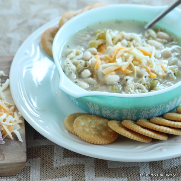 White Chicken Chili Recipe -- Try this great white chili recipe for your family!