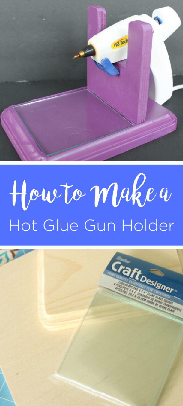 How to Make a Hot Glue Gun Holder Angie Holden The Country Chic Cottage