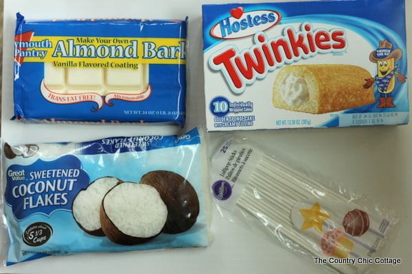 cake pops ingredients