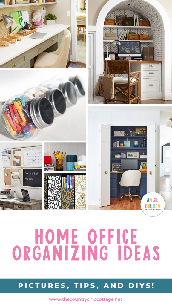 Home Office Organizing Ideas - The Country Chic Cottage