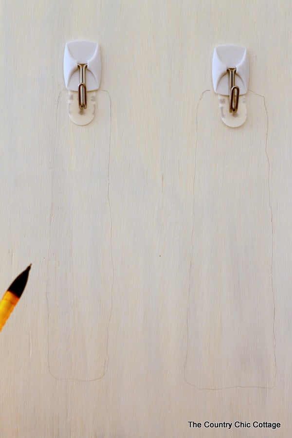 Cabinet Door Organization -- use the pack of your door to hang necessities and get organized!