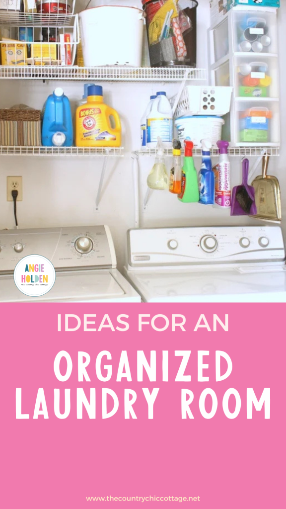 ideas for an organized laundry room