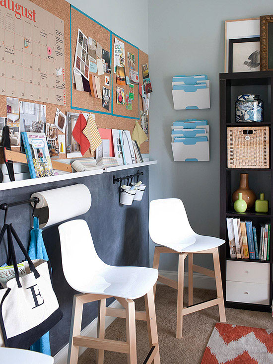 Office and craft room organizing ideas -- get tons of great pictures and ideas in one place.