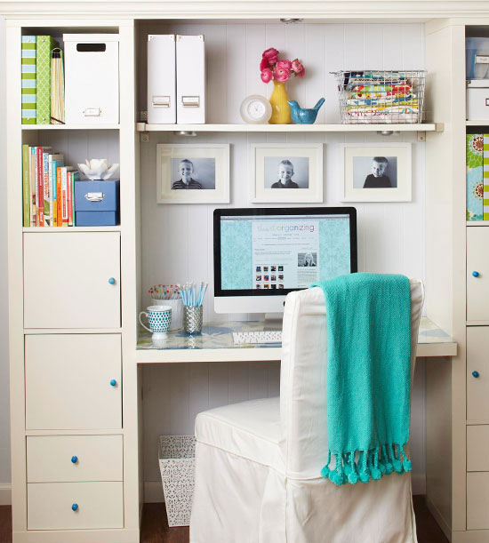 Office and craft room organizing ideas -- get tons of great pictures and ideas in one place.