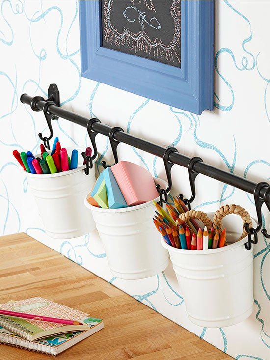 Office and craft room organizing ideas -- get tons of great pictures and ideas in one place.