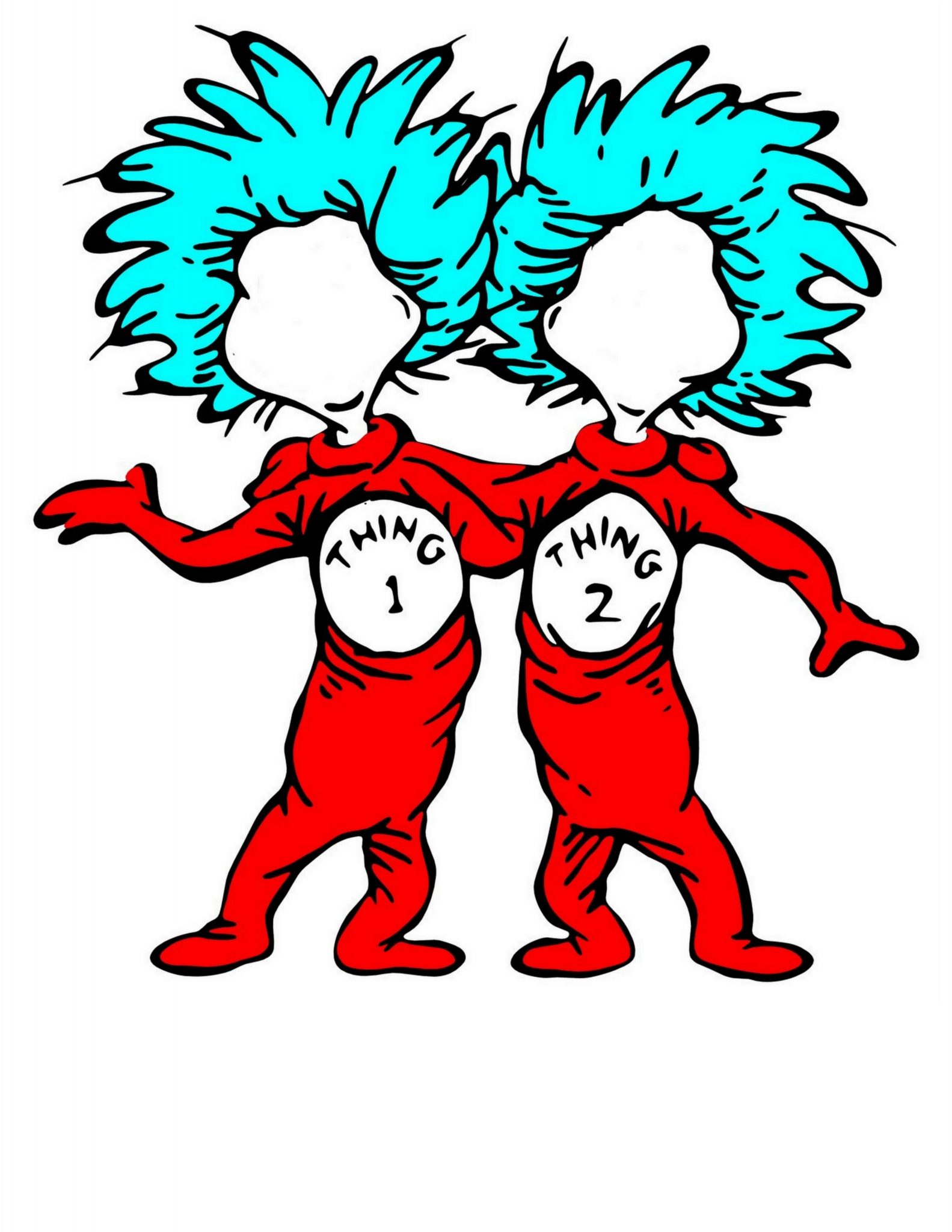 dr seuss printable picture frames Google Search Dr seuss, Thing 1