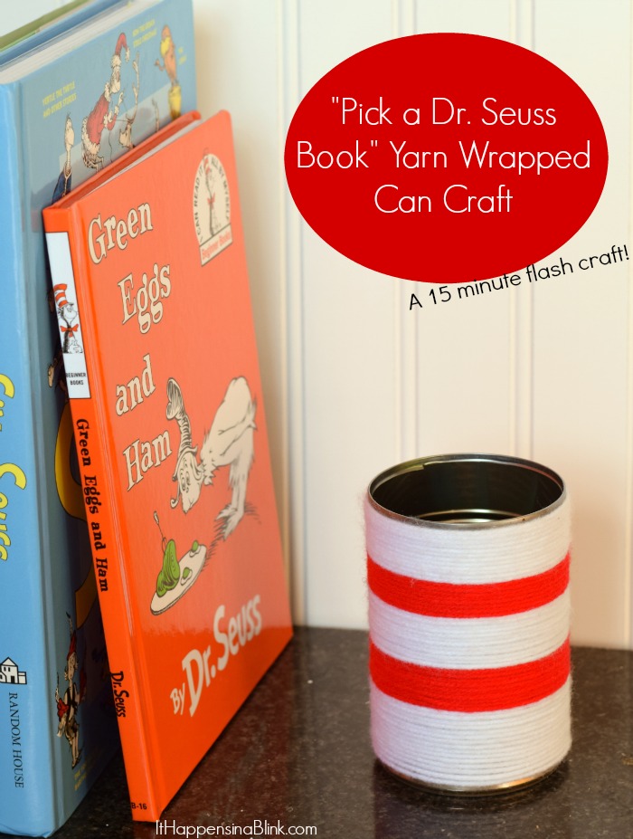 Tons of quick and easy Dr. Seuss crafts that take 15 minutes or less to make!