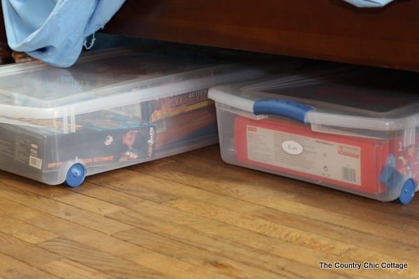 under the bed storage for toys