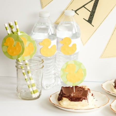 duck baby shower ideas