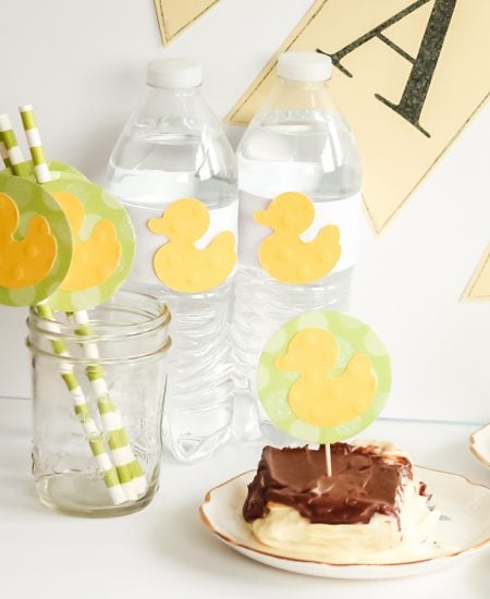 duck baby shower ideas