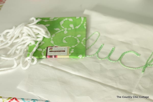 materials needed to sew bolster pillow