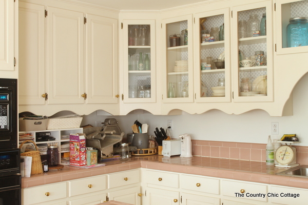 Image of rustic kitchen decor and command center 