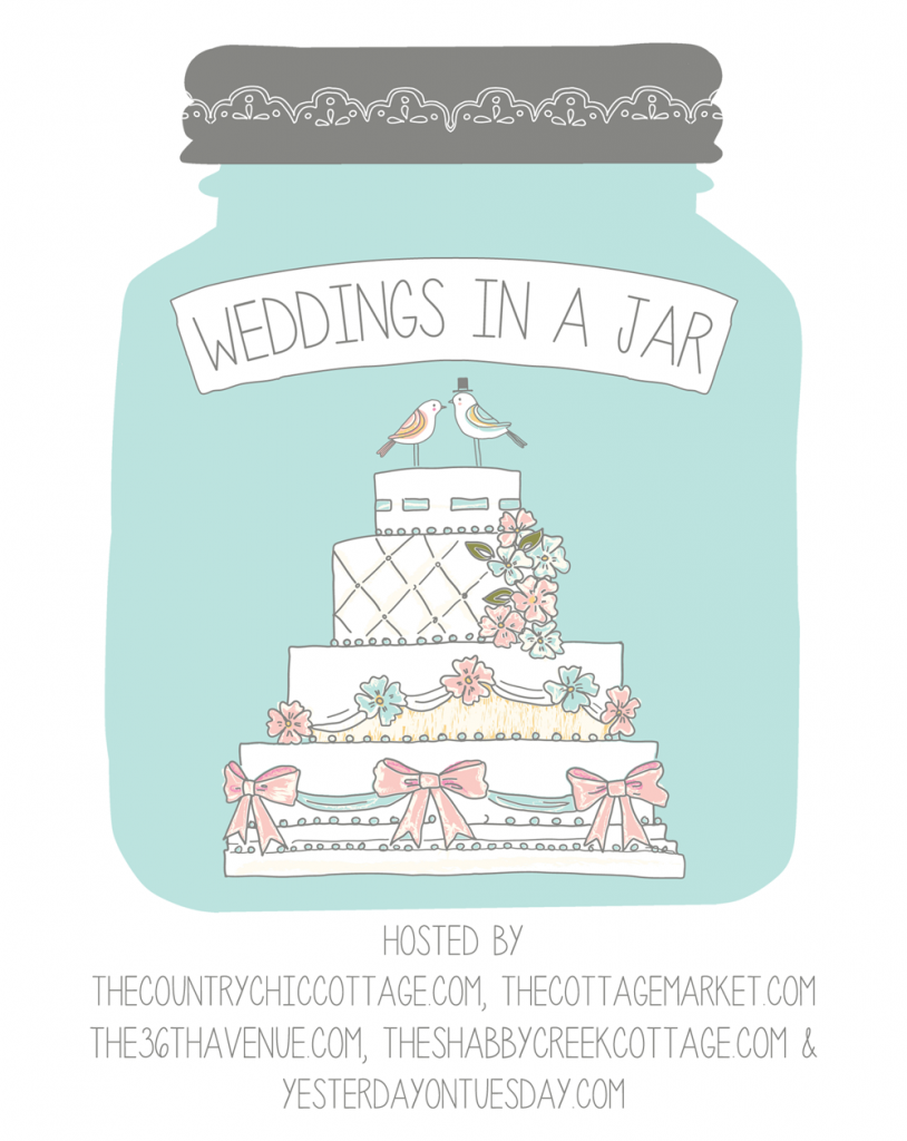 Mason Jar Wedding Favors - Angie Holden The Country Chic Cottage
