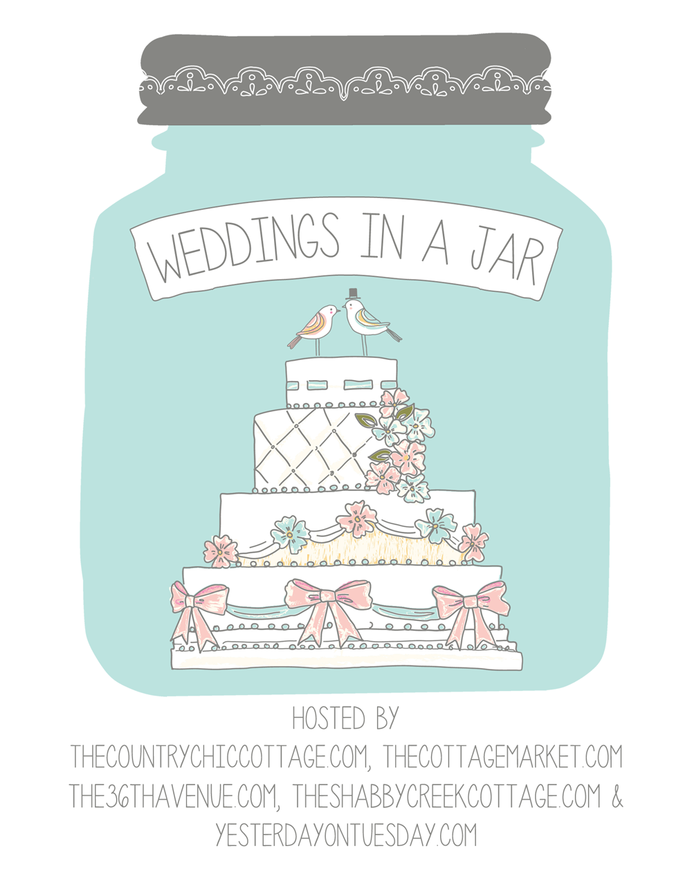 Get tons of great mason jar wedding ideas here!