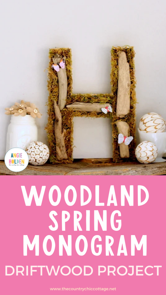 woodland spring monogram