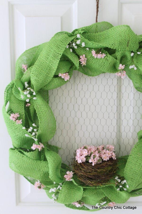 DIY Spring Wreath