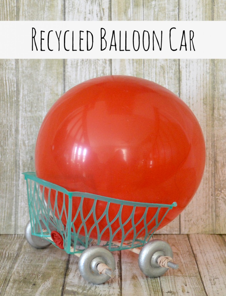 recycled balloon car