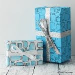 Mason jar gift wrap -- print this gift wrap at home for free and use it to wrap presents any time of the year!