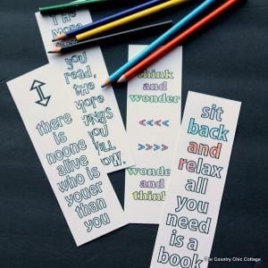 Print these free printable Seuss quote bookmarks for your kids, teacher, or yourself!