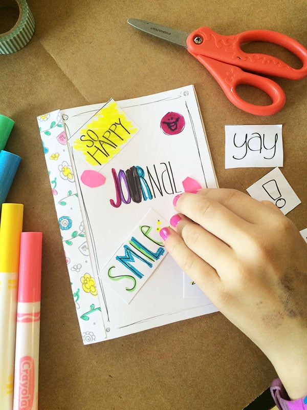 Kids Craft: Make Your Own Journal - The Country Chic Cottage