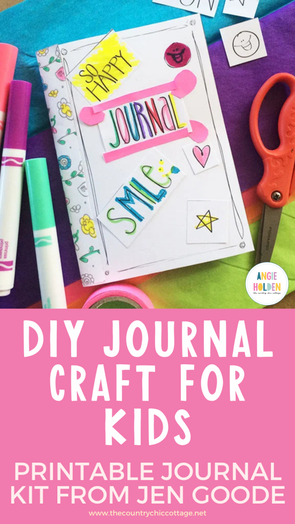 Jen Goode DIY journal craft for kids