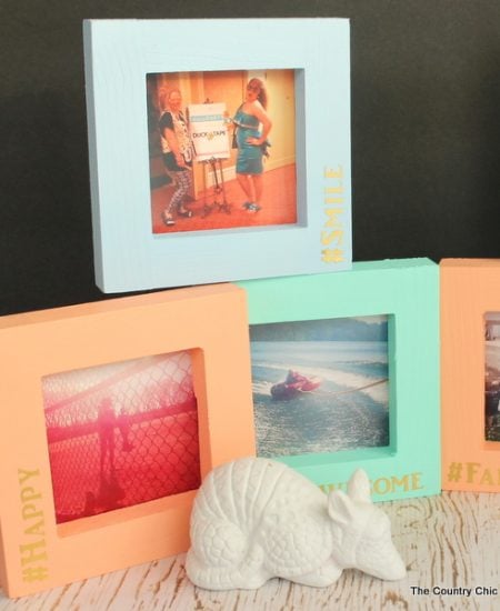 Make your own Instagram picture frames complete with hashtags!