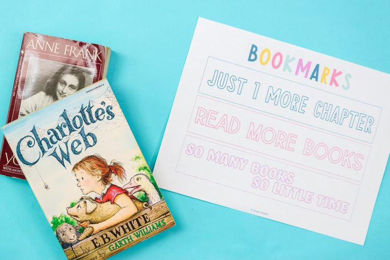 Free Printable Bookmarks You Can Color - Angie Holden The Country Chic ...