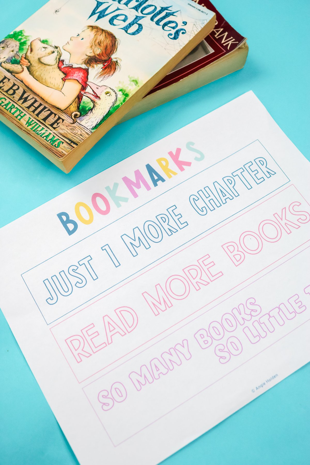 free bookmarks to print