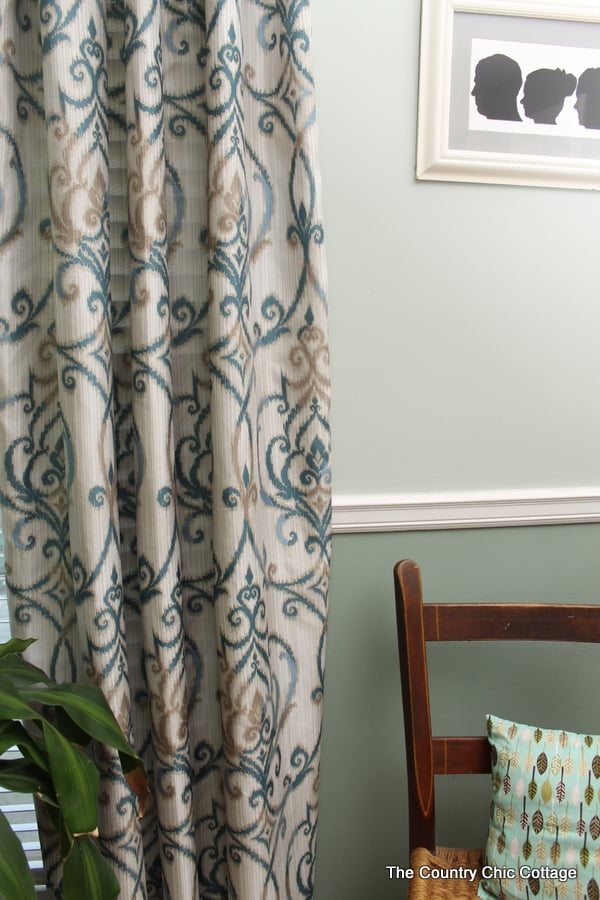 farmhouse window curtain panels